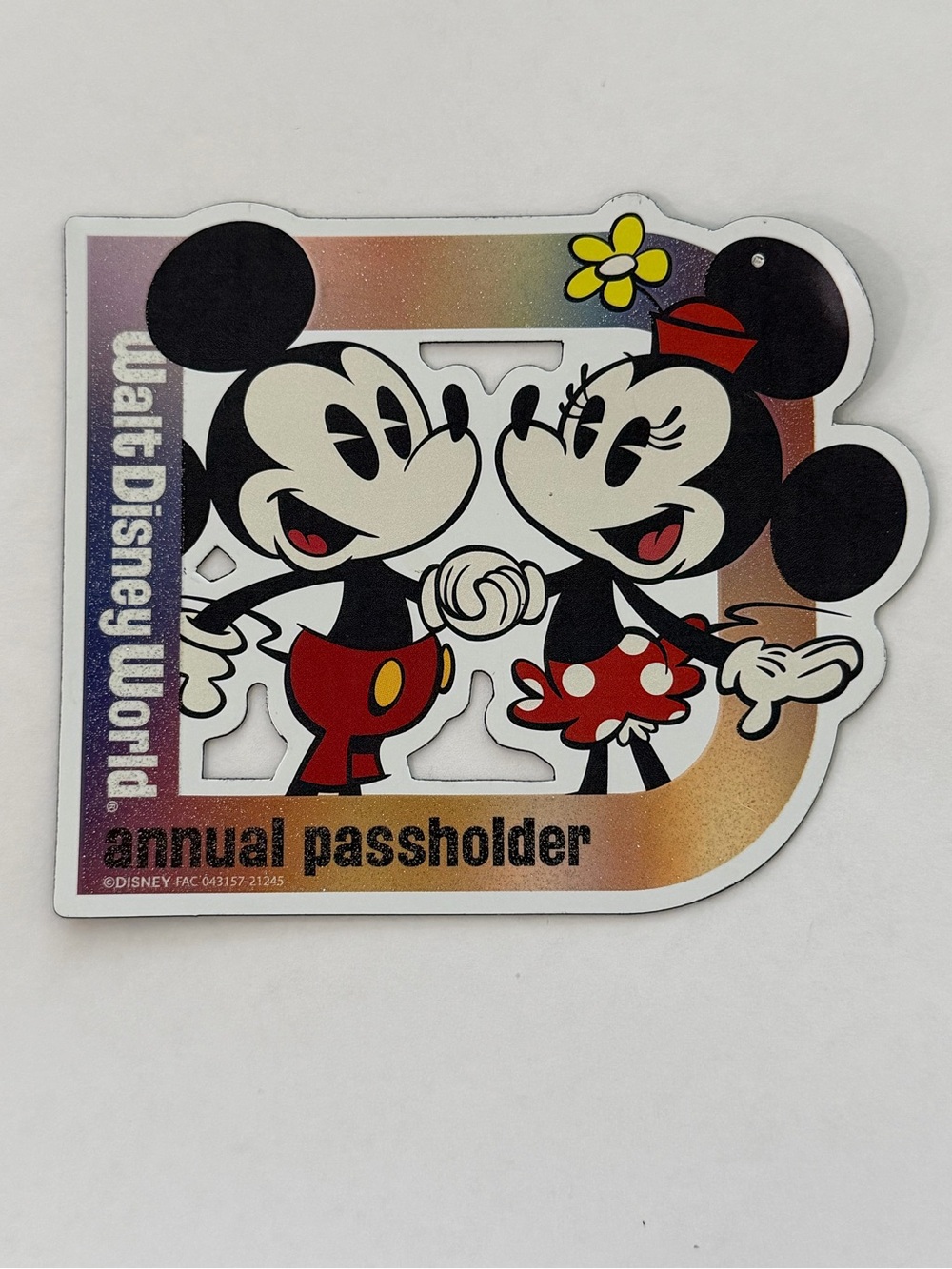 Walt Disney World 50th Annual Passholder Magnet